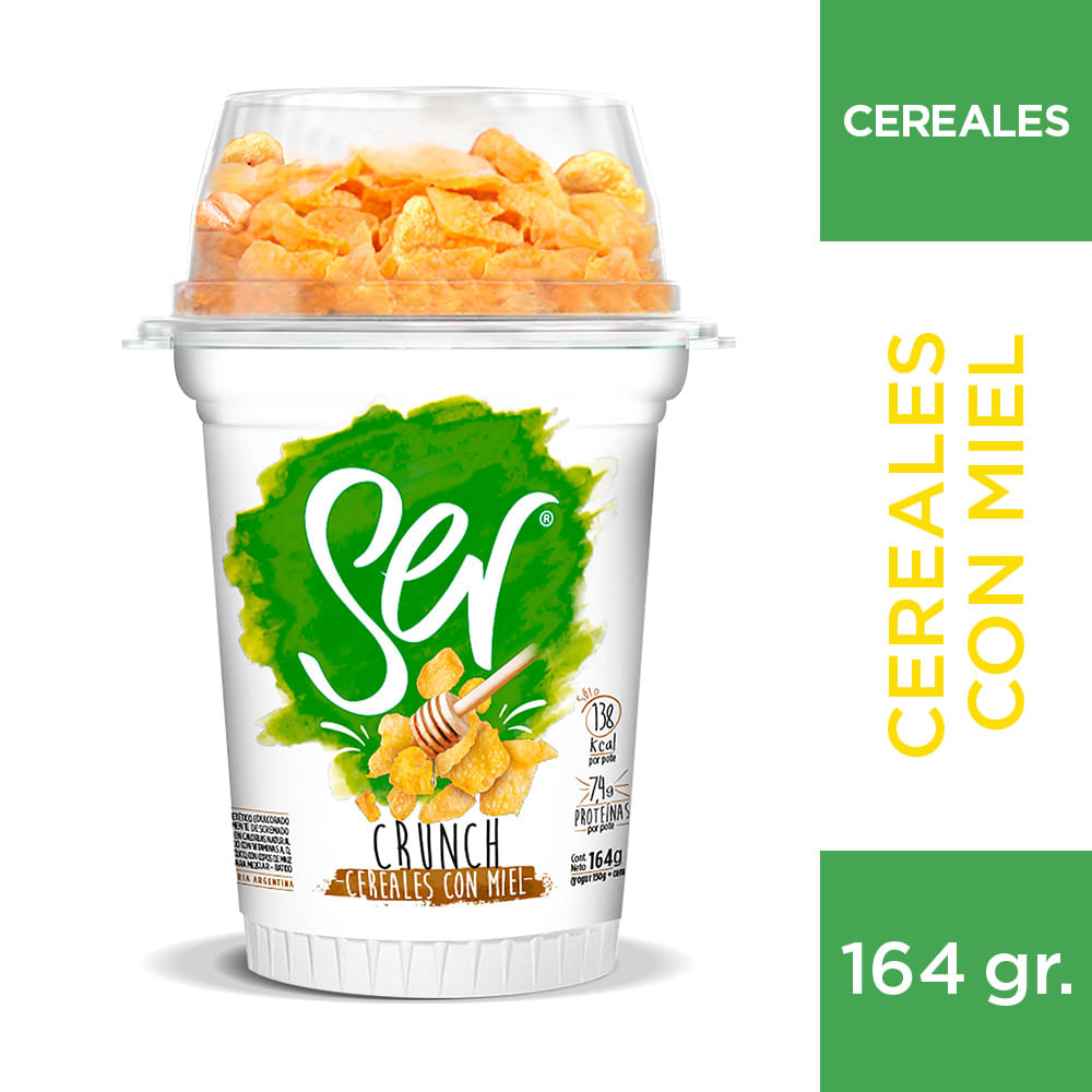 Yogur Descremado Con Cereal Y Miel Ser 149 Gr Dia Online
