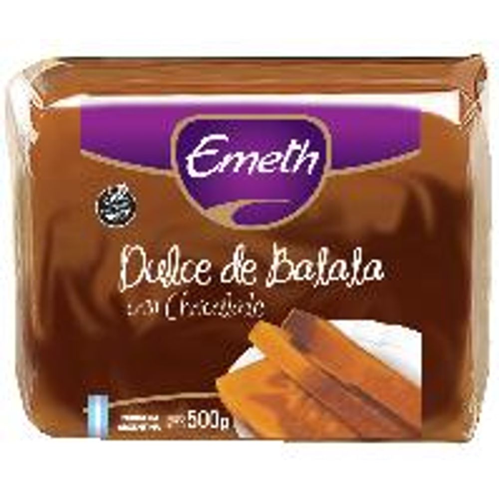 Dulce De Batata Emeth Con Chocolate 500 Gr. - DIA Online