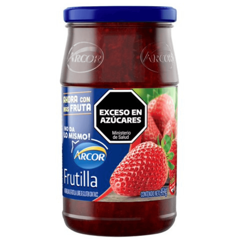 Mermelada Tradicional Arcor Frutilla 454 Gr.