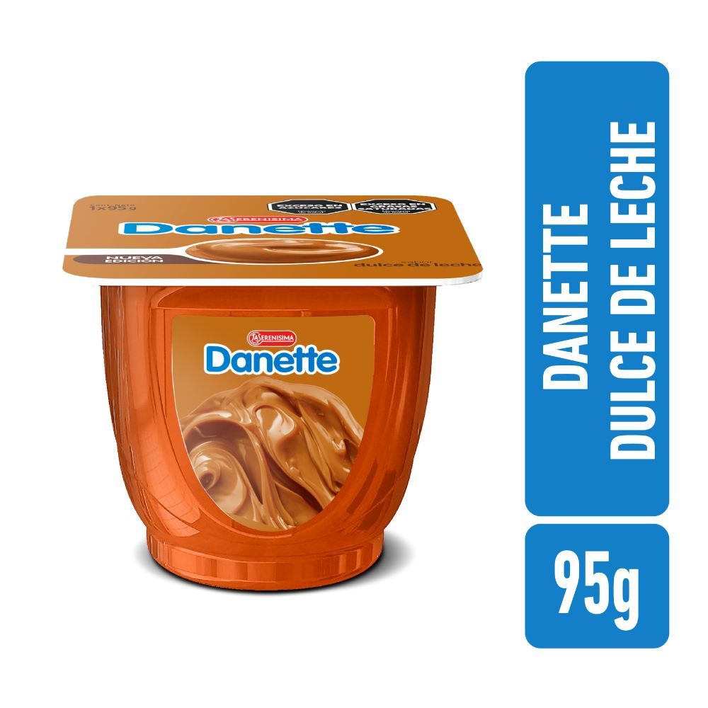 Postre Dulce De Leche Danette 95 Gr.