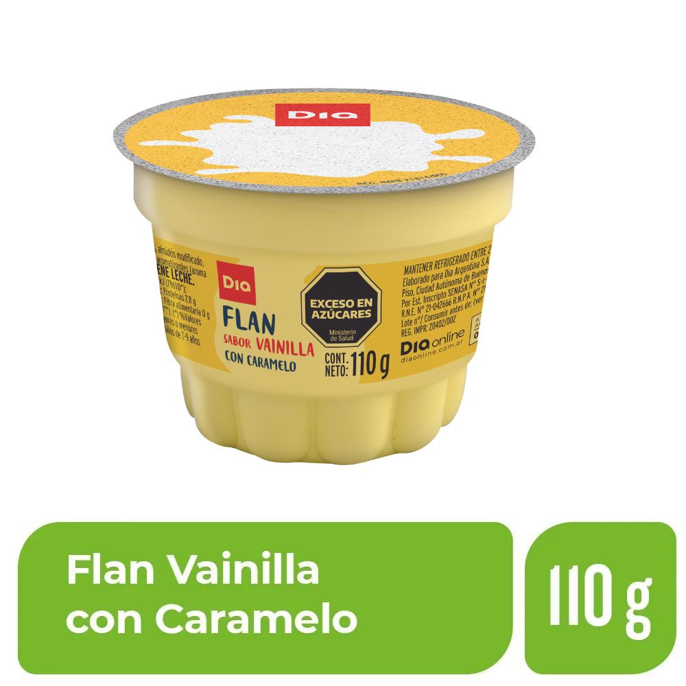 Flan DIA Vainilla 110 Gr.