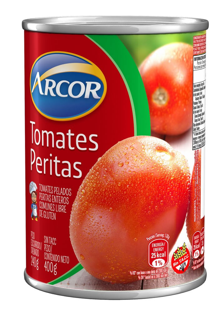 Tomate Perita Arcor 400 Gr.