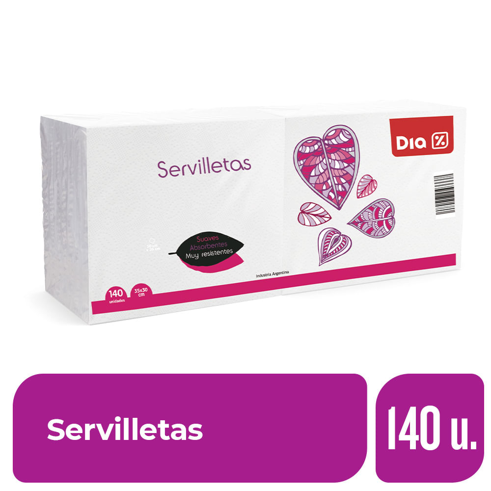 Servilletas DIA 140 Ud.