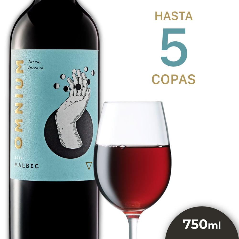 Vino Malbec Omnium 750Ml