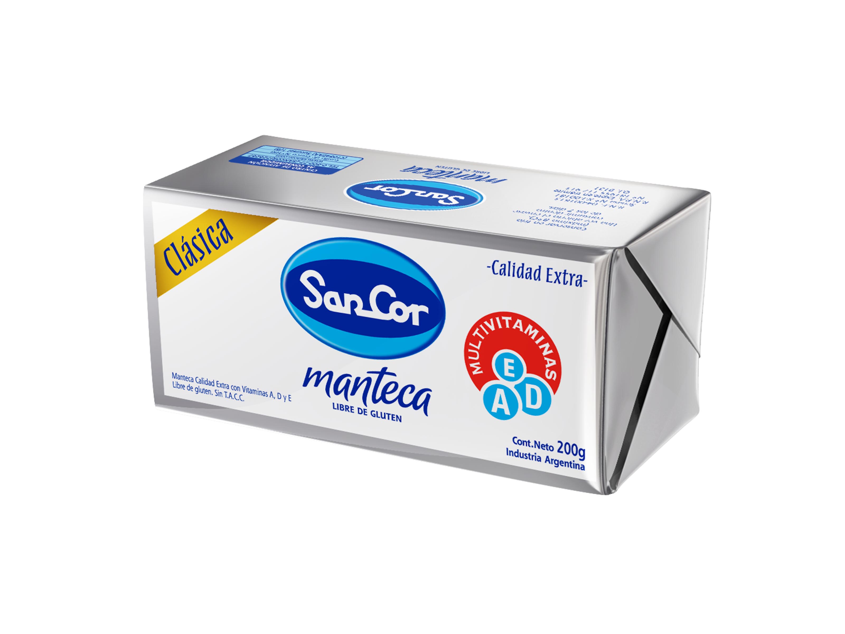 Manteca Sancor Calidad Extra 200 Gr.