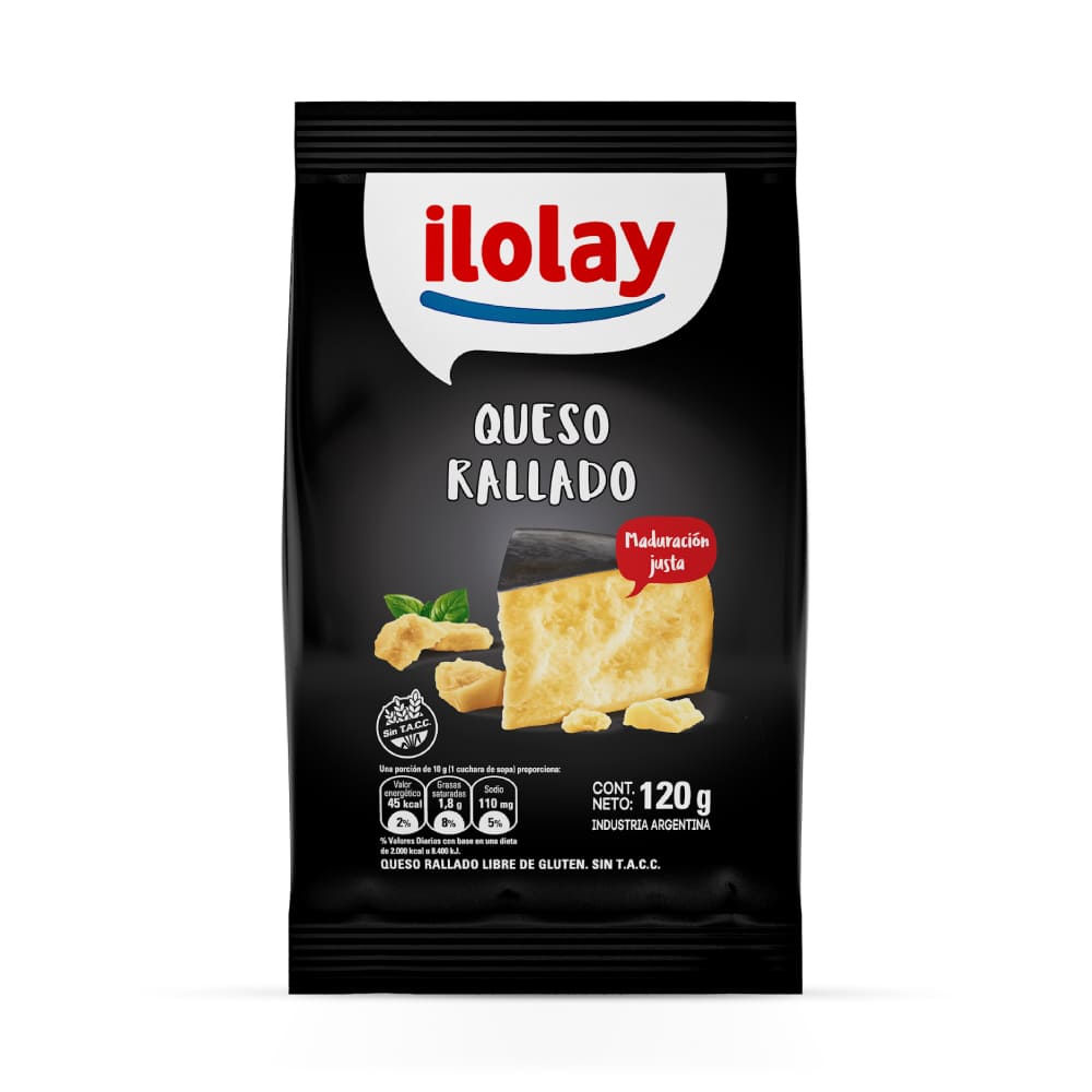 Queso Rallado Ilolay 115 Gr.
