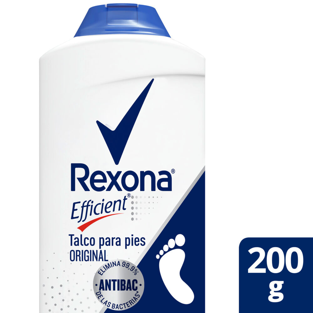 Talco Efficient Rexona Original 200 Gr.
