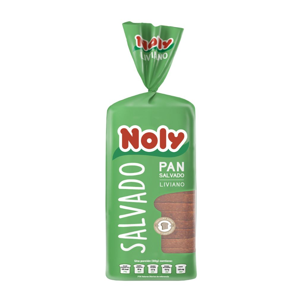 Pan de Molde Noly Salvado 315 Gr.