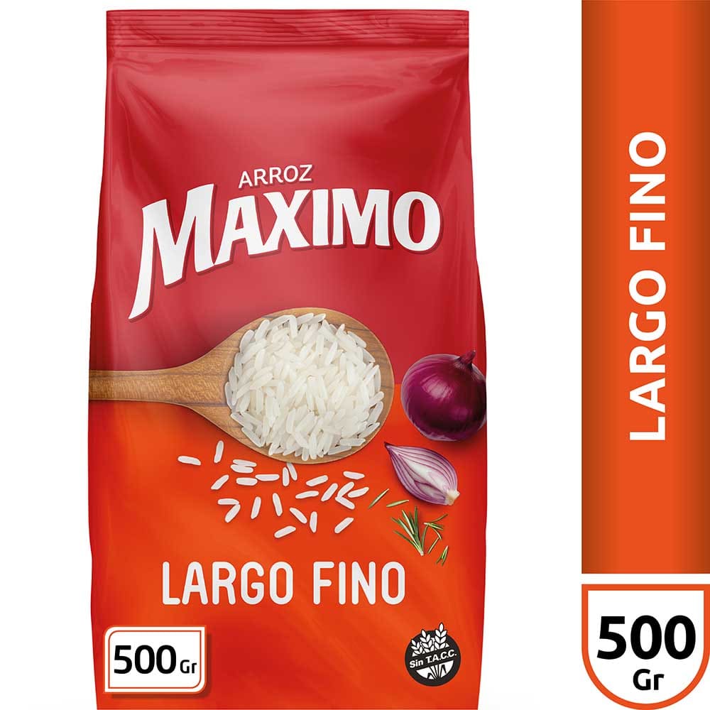 Arroz Largo Fino Máximo 500 Gr.