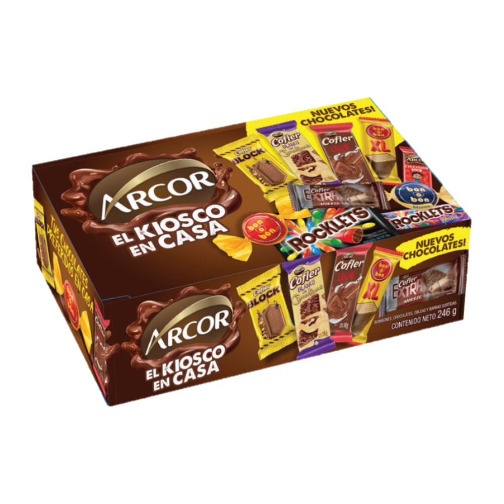 Bombones Surtidos Arcor El Kiosco 246 Gr.