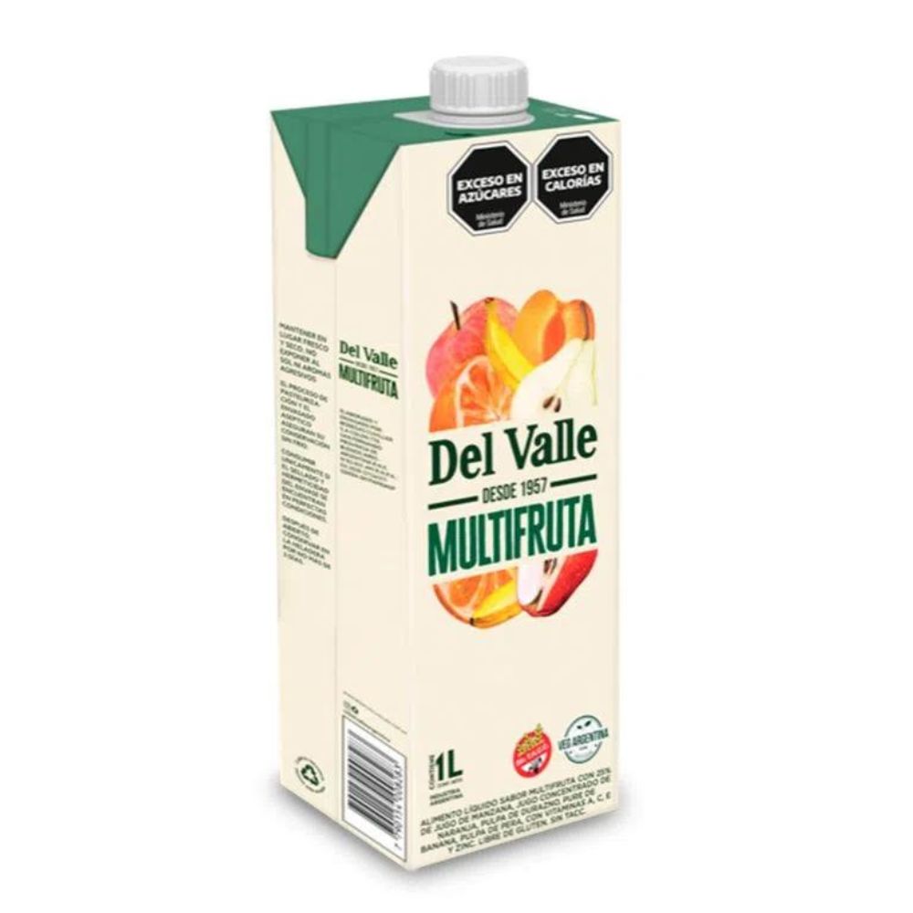 Jugo Del Valle Multifruta 1 Lt.