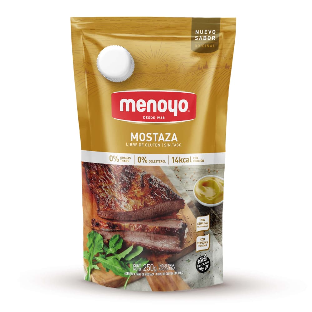 Mostaza Menoyo Sin Tacc 250 Gr.