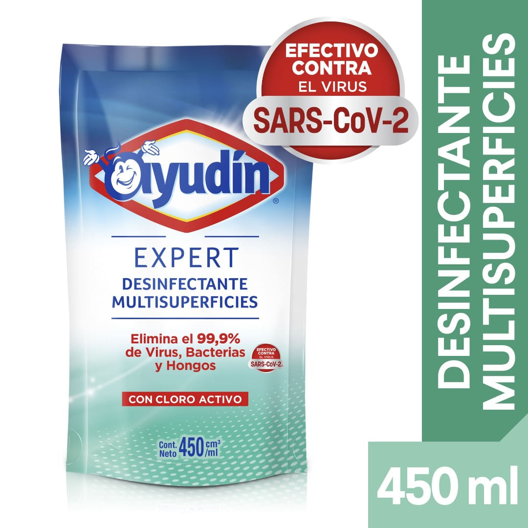 Desinfectante Multisuperficies Ayudín Doypack 450 Ml.