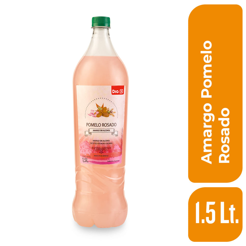 Amargo Pomelo Rosado Dia 1,5 Lt.