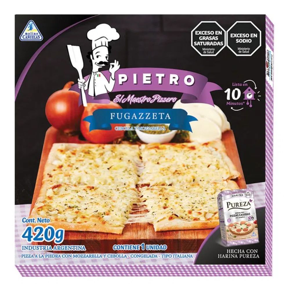 Pizza Fugazzeta Pietro 420 Gr