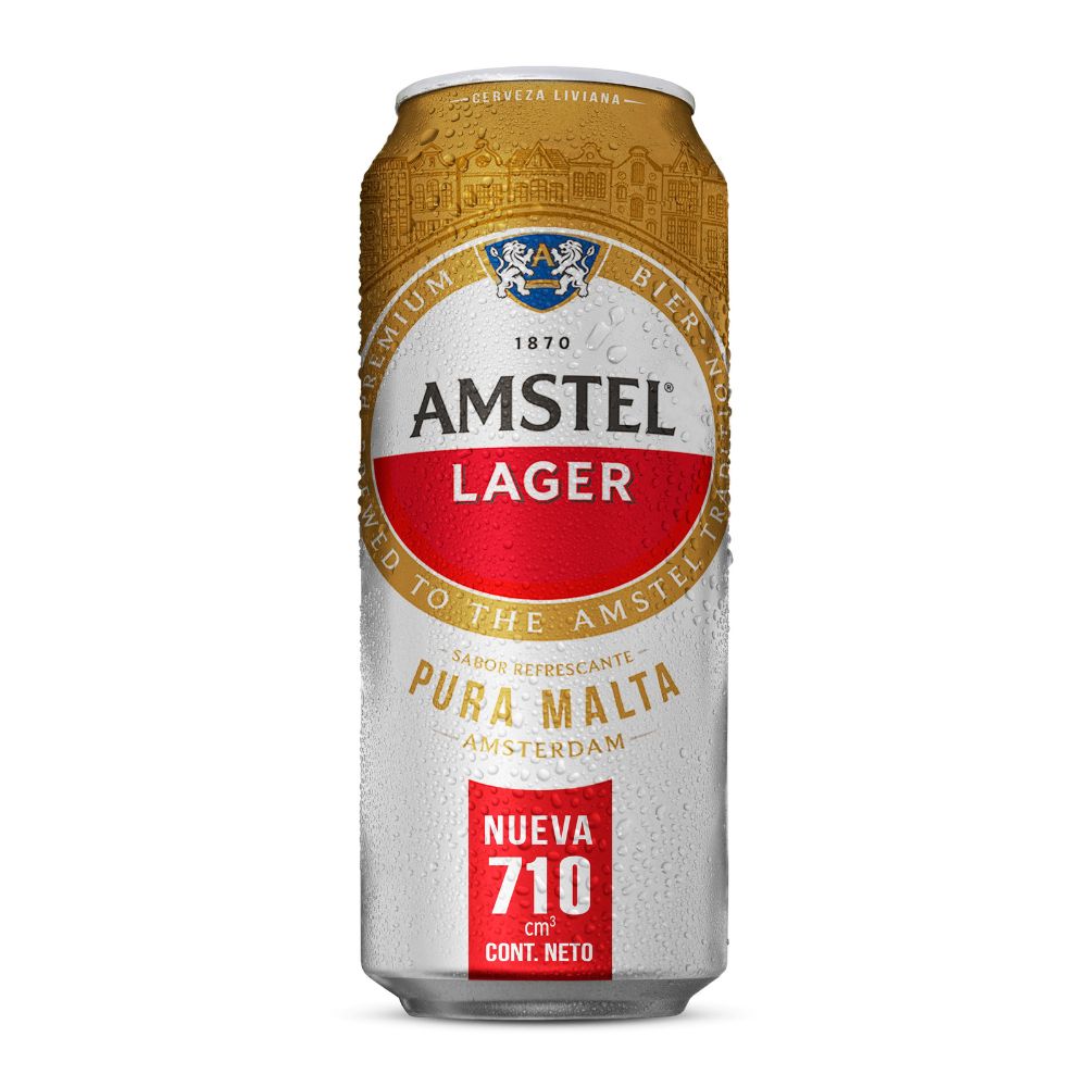 Cerveza Amstel 710 Ml.