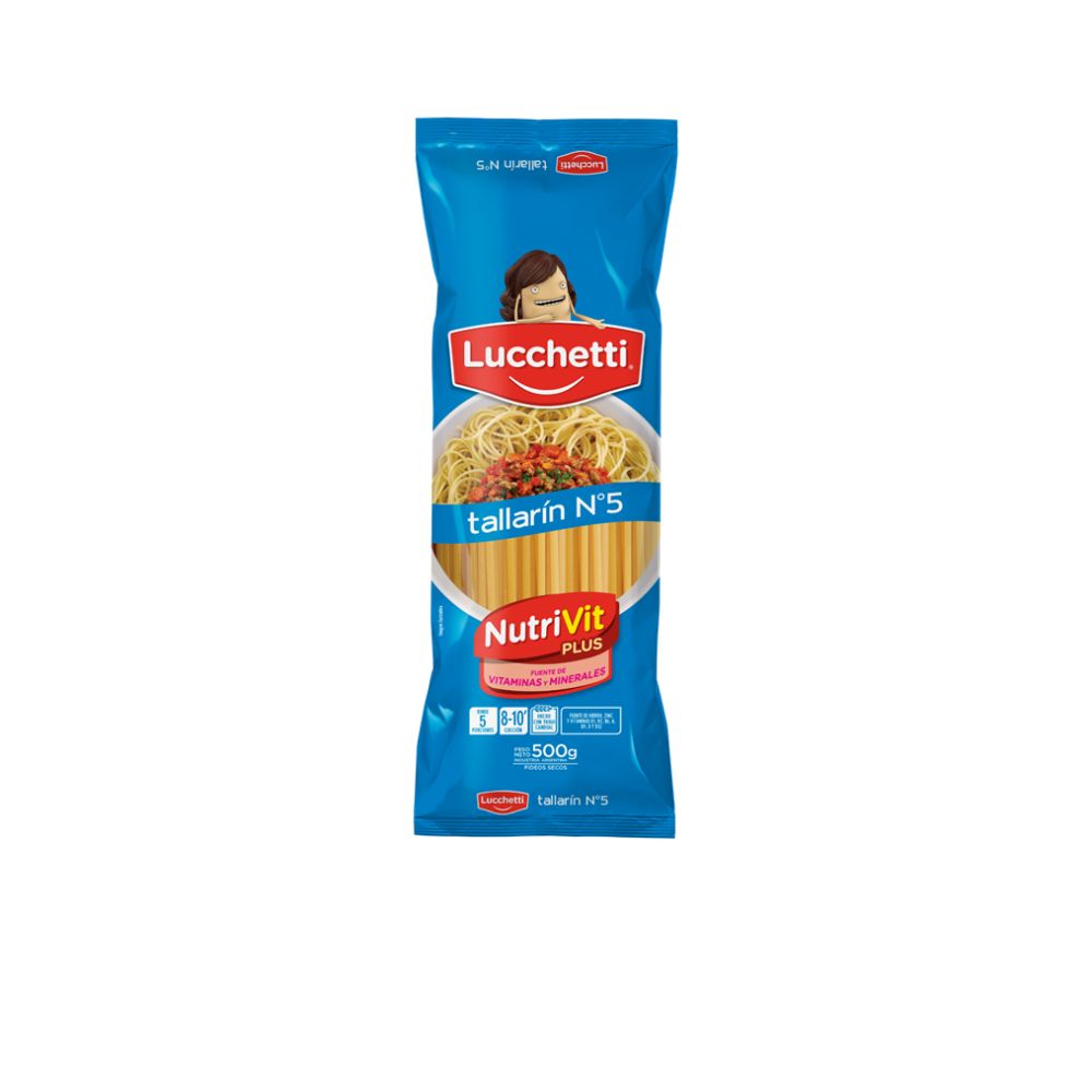 Fideos Tallarin N5 Luchetti 500 Gr.