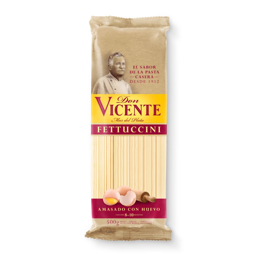 Fideos Fetuccini Don Vicente 500 Gr.