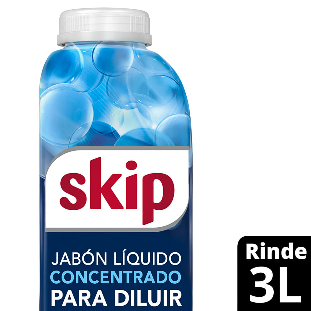 Jabón Líquido Concentrado para Diluir Skip Power Oxi 500 Ml.