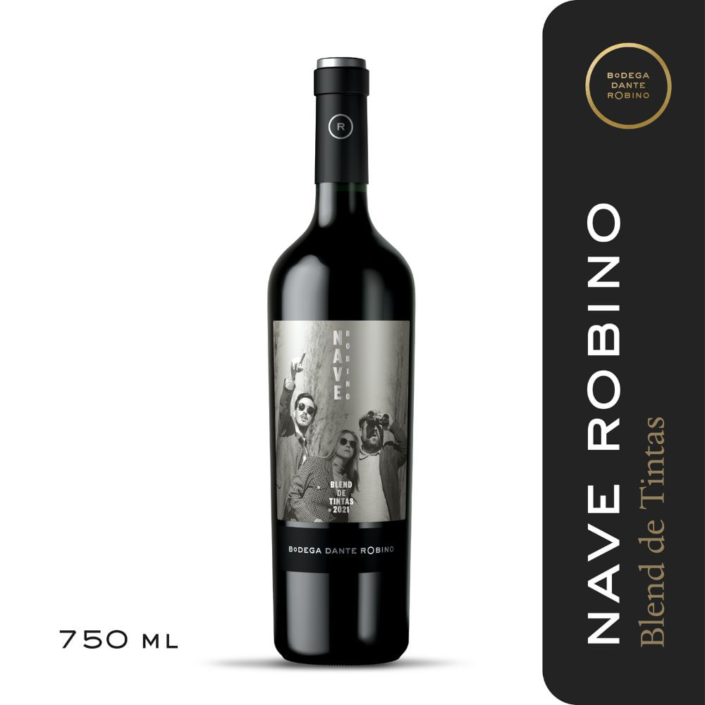 Vino Nave Robino Blend de Tintas Botella 750 Ml.
