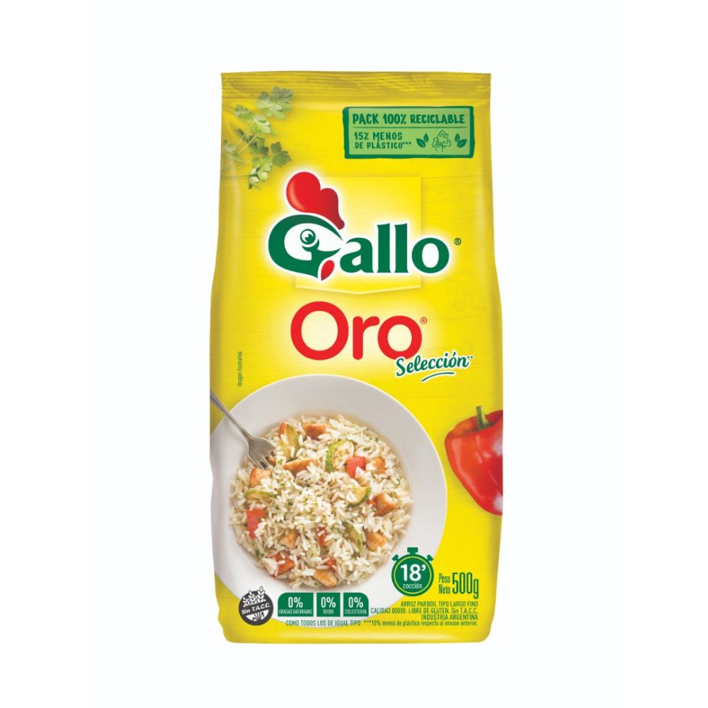 Arroz Parboil Seleccion Gallo 500 Gr.