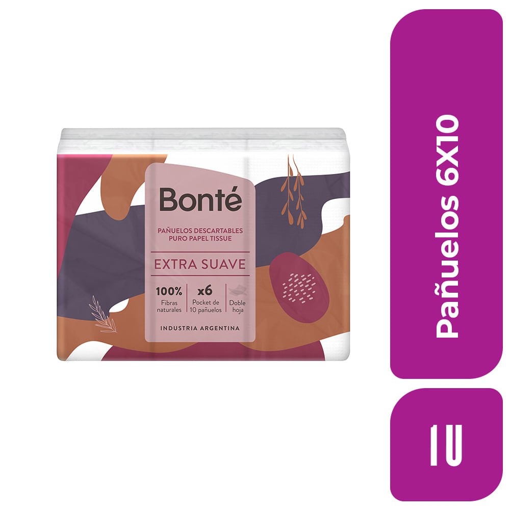 Pañuelos 6x10 Bonte 1 Ud.