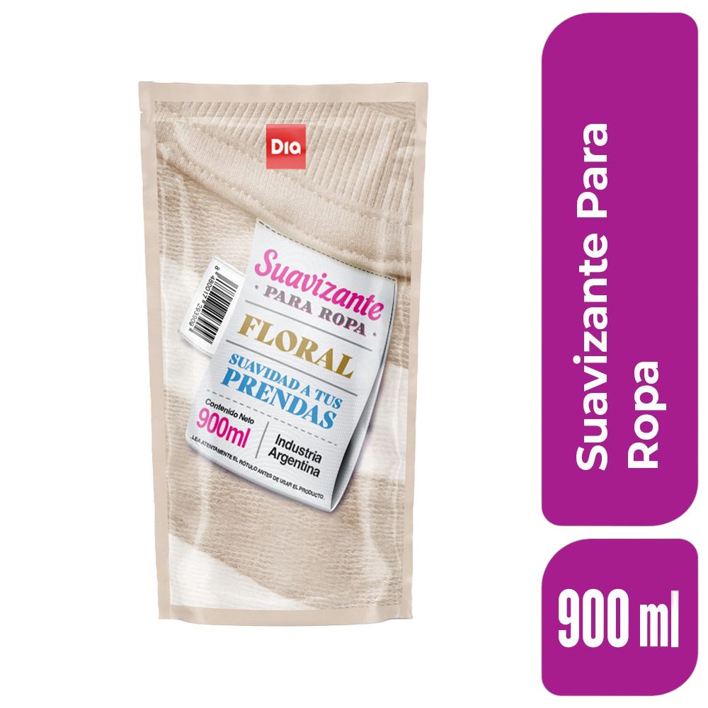 Suavizante Para Ropa Flores Silvestre Dia 900 Ml.