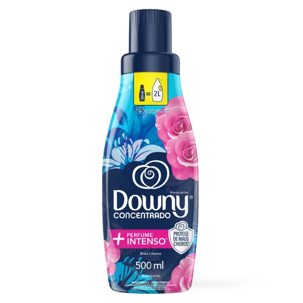 Suavizante Concentrado Para Ropa Brisa Intenso Downy 500 Ml.