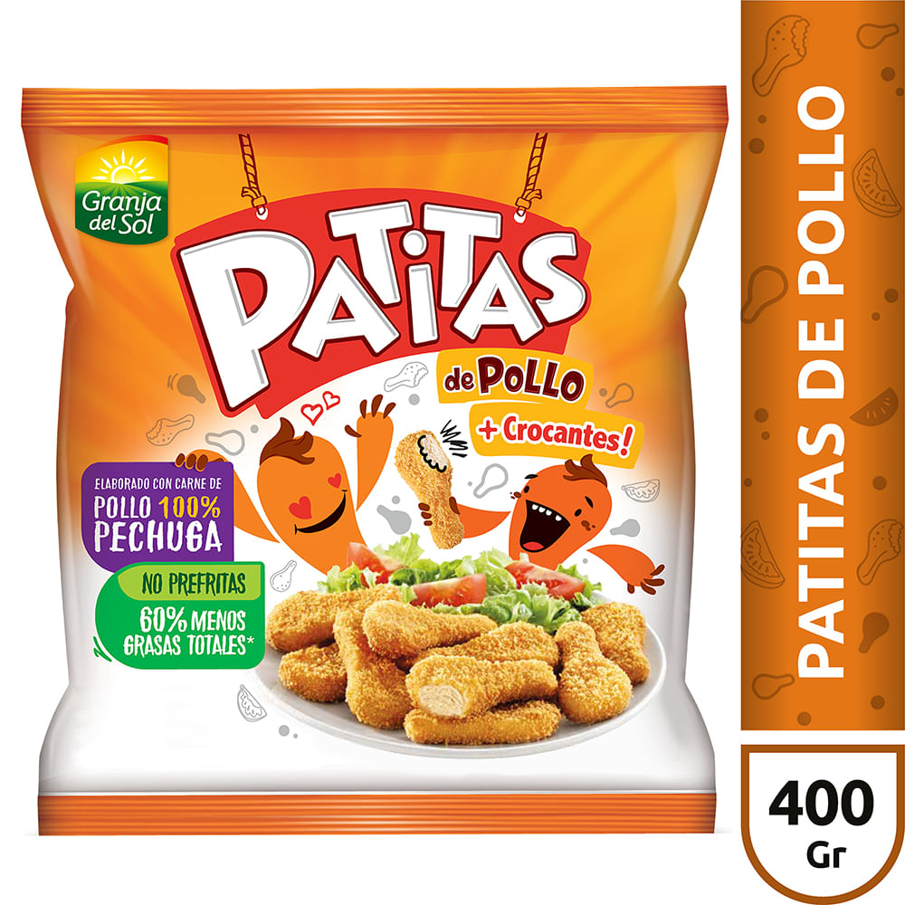 Patitas de Pollo Granja del Sol 400 Gr.