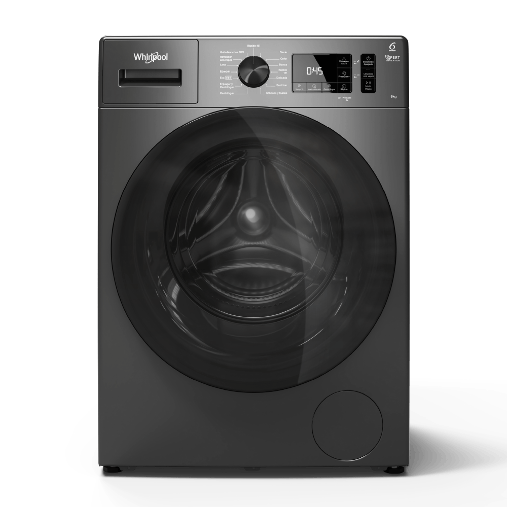 Lavarropas carga frontal 9kg Titanium / Gris Oscuro WNQ90AS