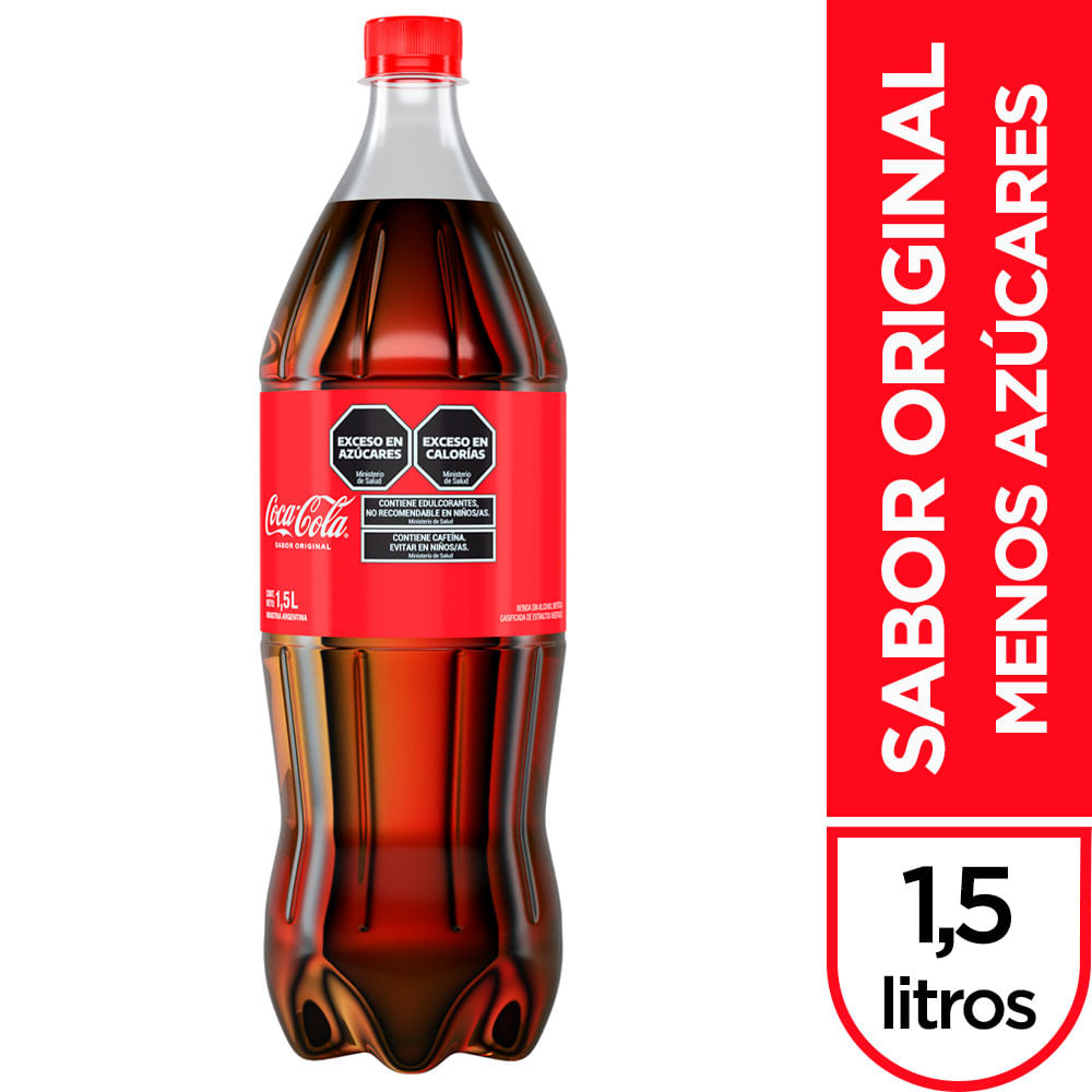 Gaseosa Coca-Cola Sabor Original 1,5 Lt.