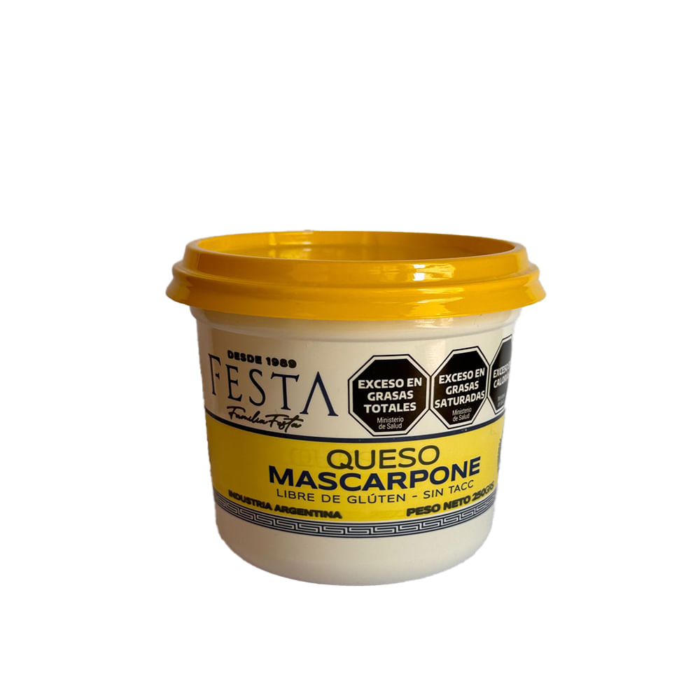 Queso Mascarpone Festa 250 Gr.