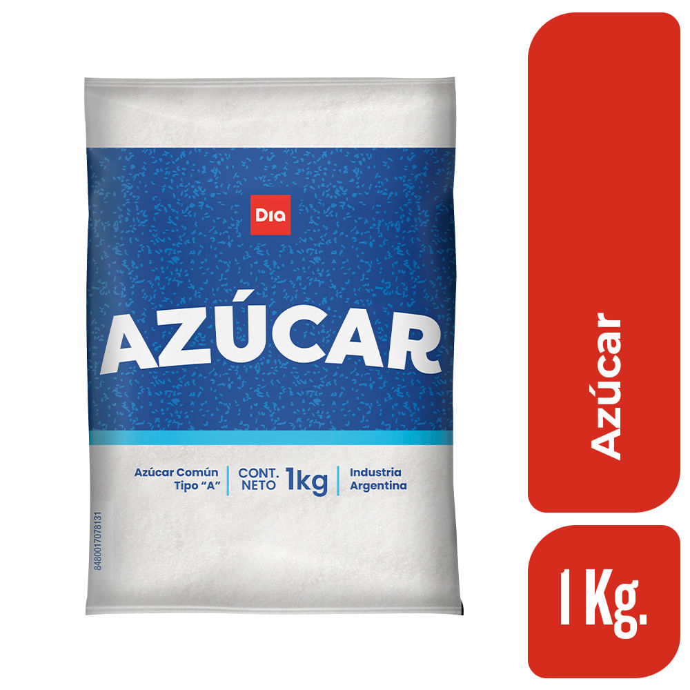 Azúcar Plus DIA Común tipo A 1 Kg.
