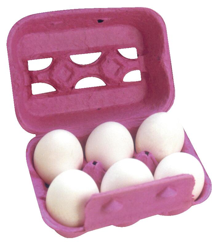 Huevo Blanco Grande 6 Ud.