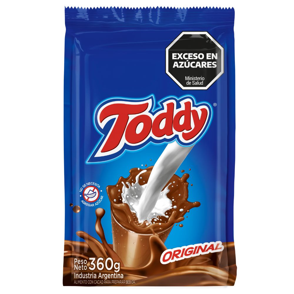 Cacao En Polvo Toddy Extremo 360 Gr.