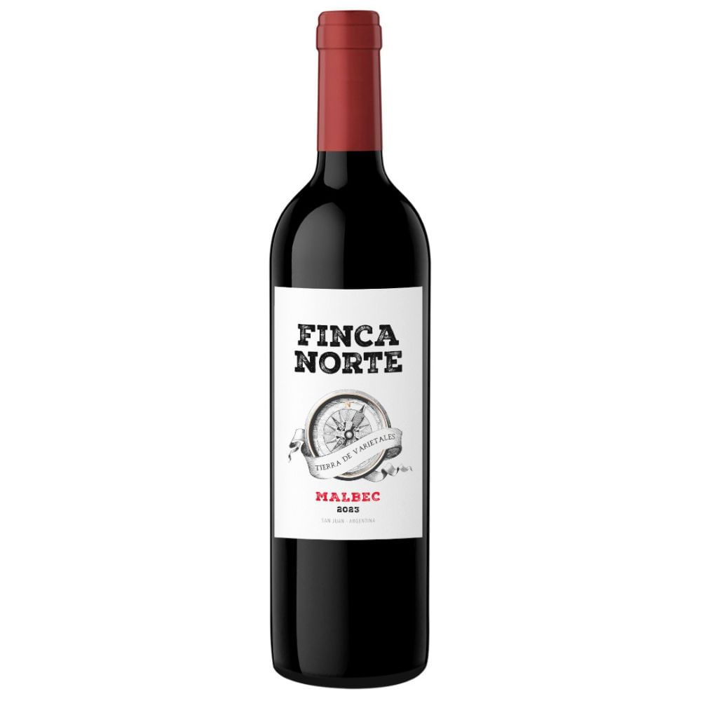 Vino Malbec Finca Norte 750 Ml.