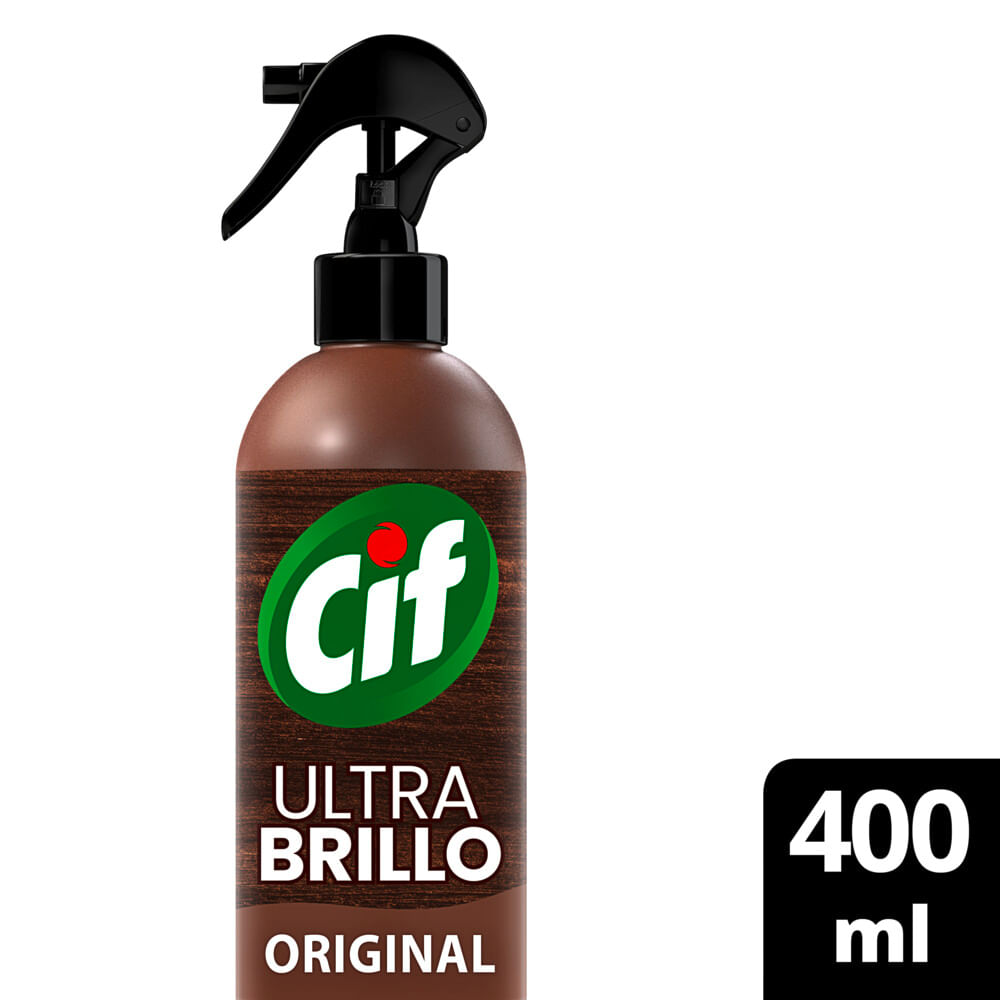Limpiador Multisuperficies Cif Original Ultra Brillo 400 Ml.