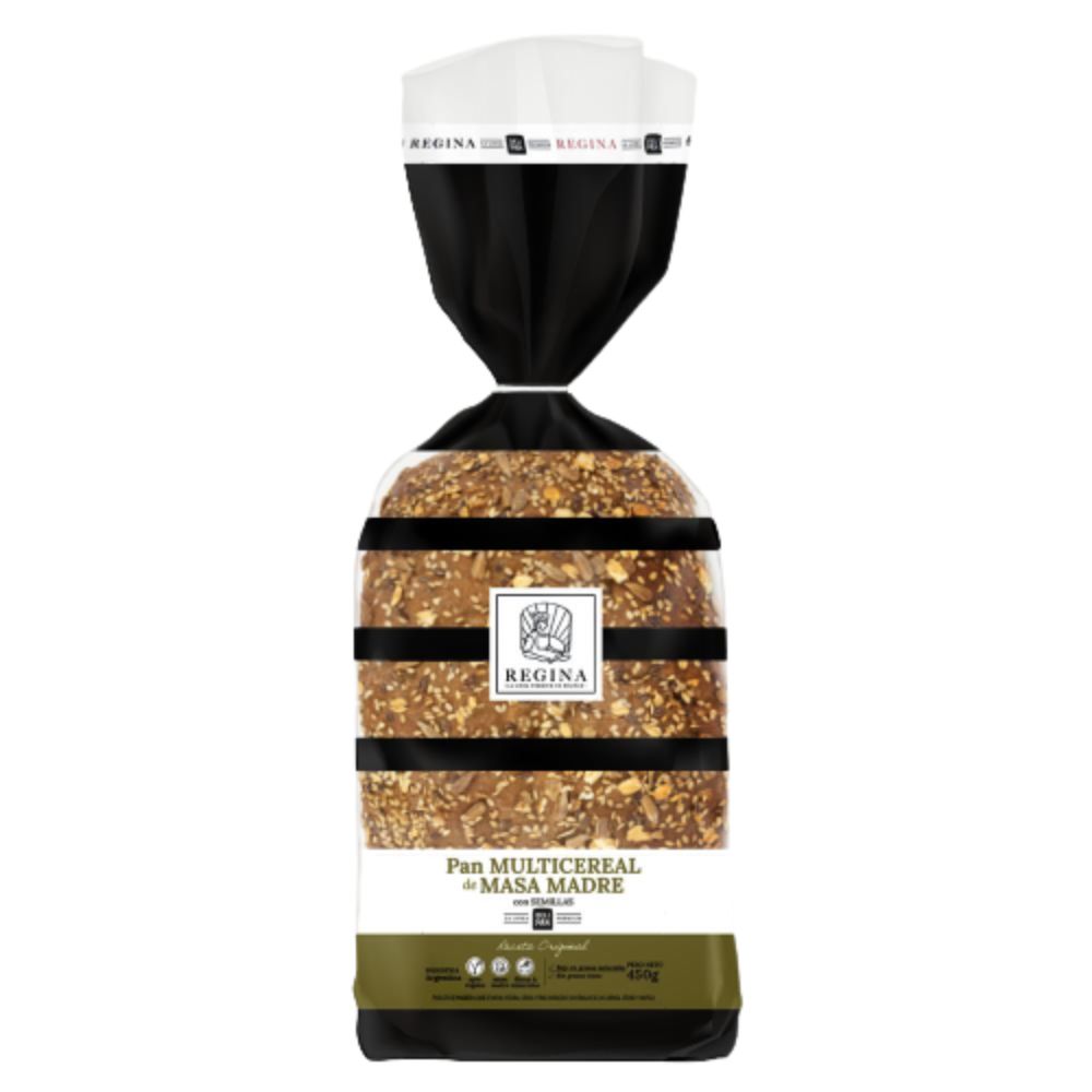 Pan Multicereal Con Semillas Regina 450 Gr.