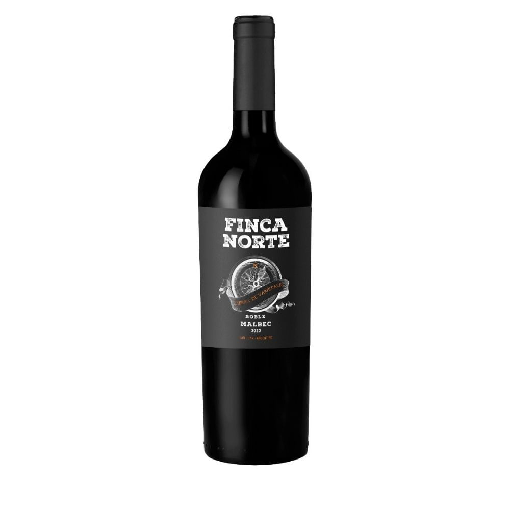 Vino Malbec Roble Finca Norte 750 Ml.