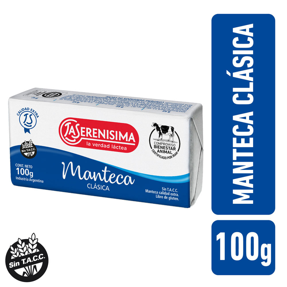 Manteca La Serenísima 100 Gr.