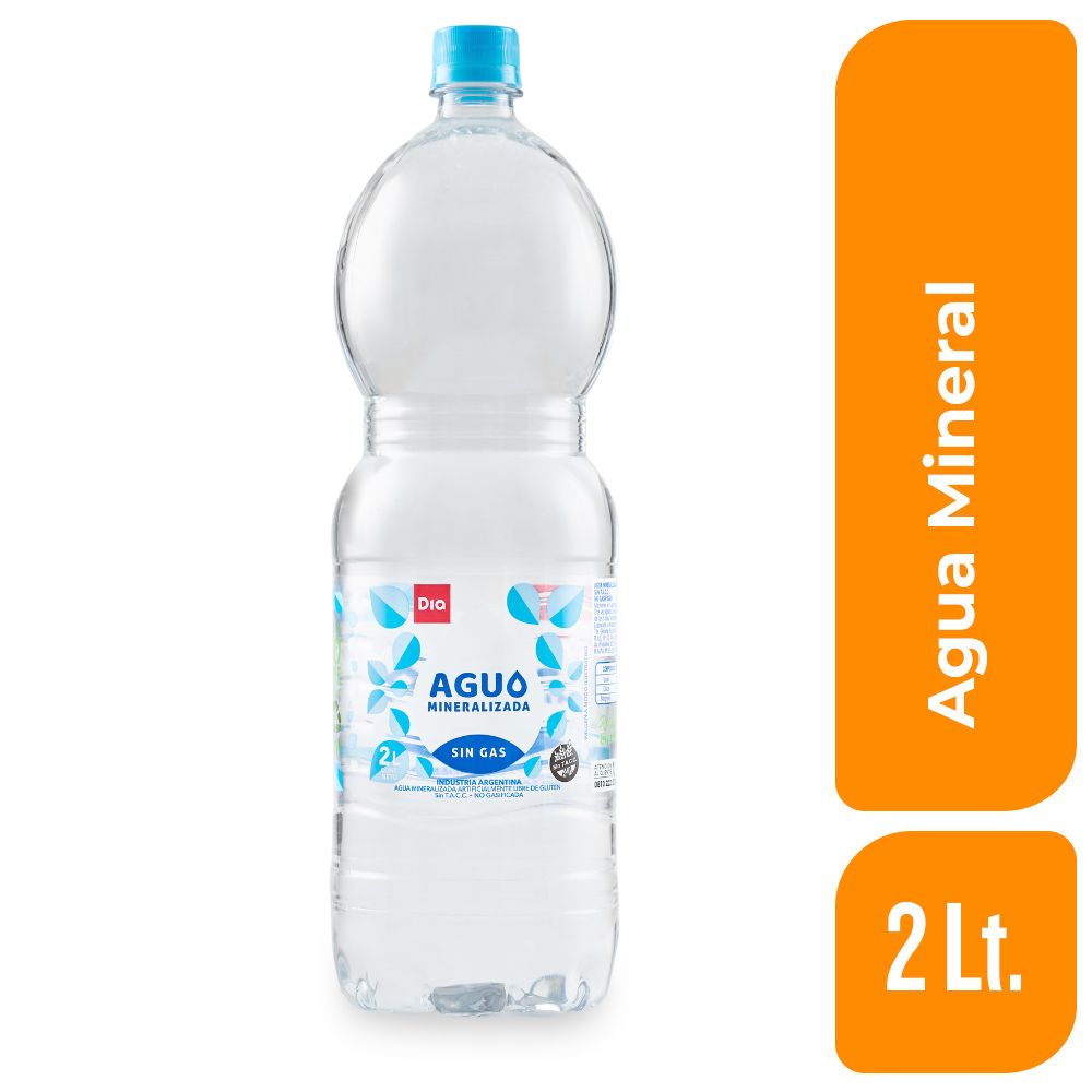 Agua DIA Mineralizada 2 Lt.