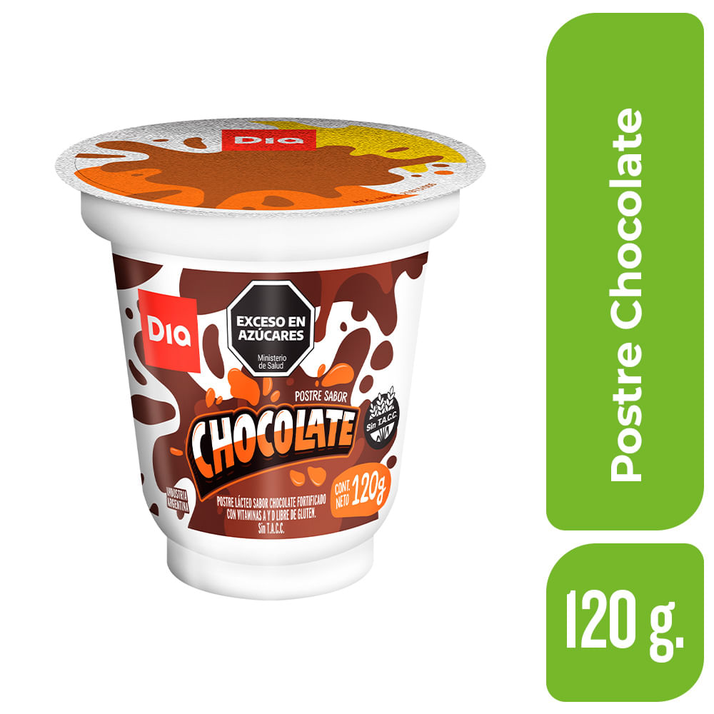 Postre DIA Chocolate 120 Gr.