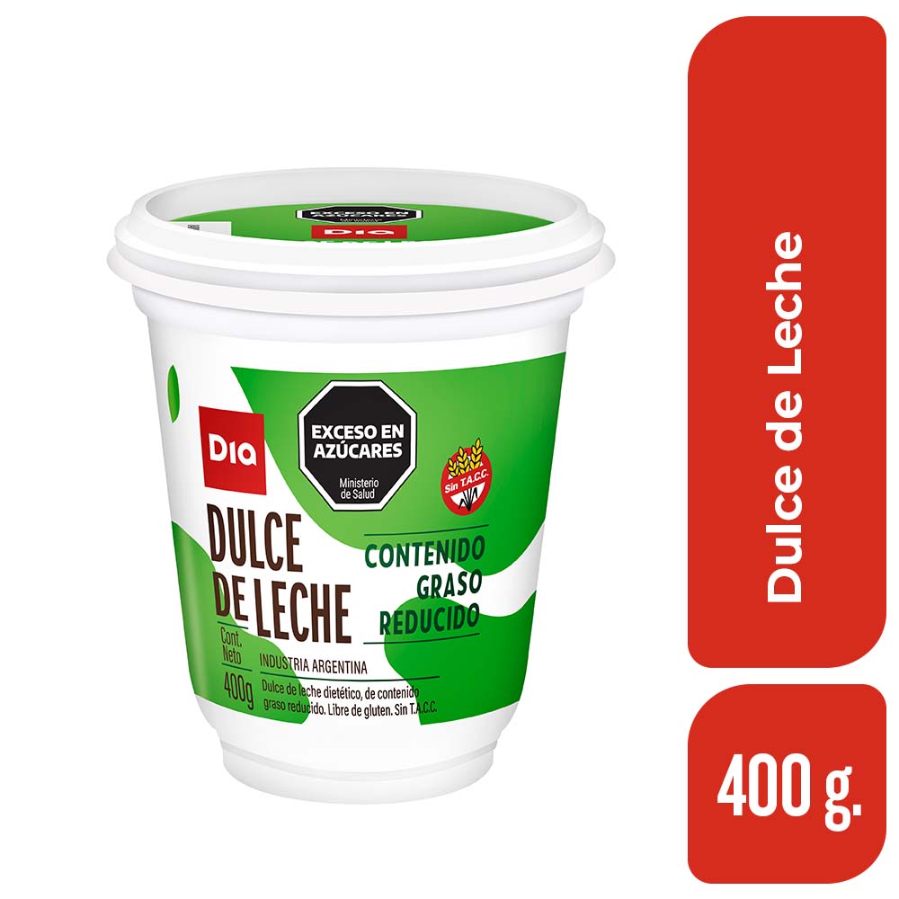 Dulce de Leche Light DIA 400 Gr.