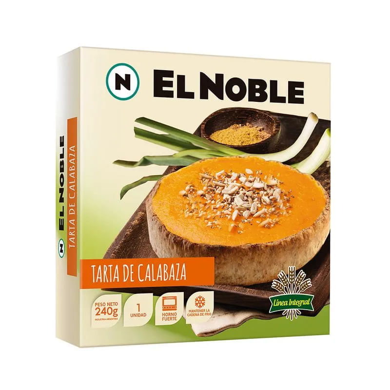 Tarta De Calabaza El Noble 240 Gr.