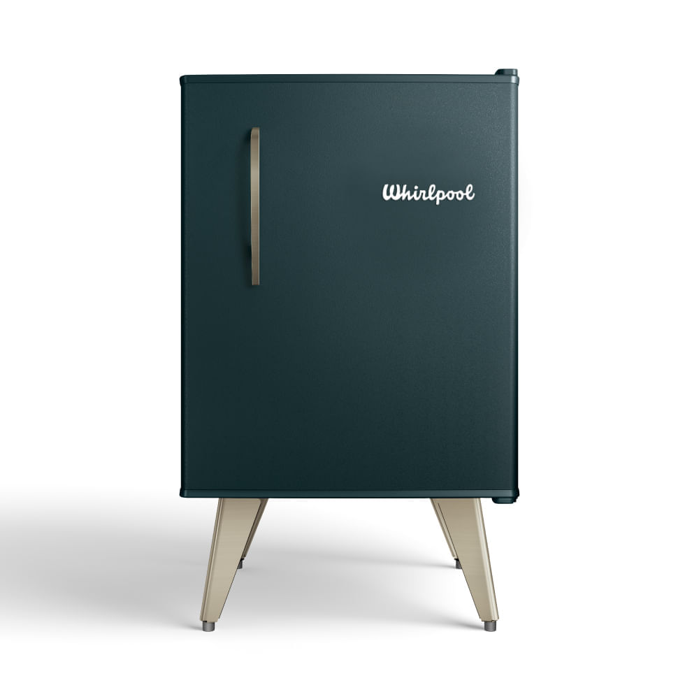 Heladera Compacta Whirlpool Retro Cacti Green 76 Lts. WRA08HNDIM