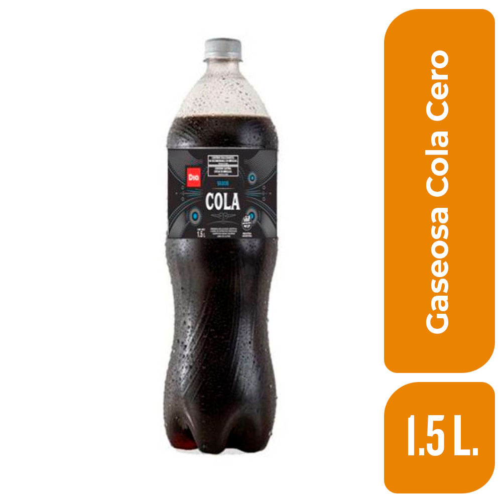 Gaseosa Cola Cero Dia 1,5 Lt.