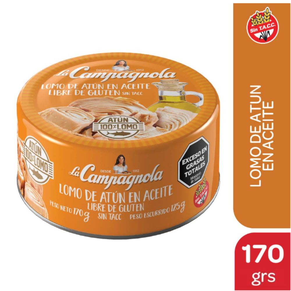 Atún en Aceite La Campagnola 170 Gr.