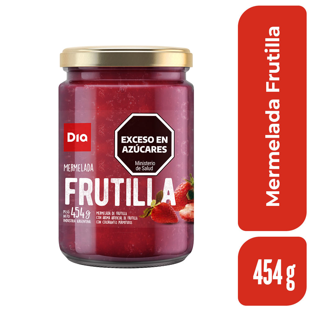 Mermelada DIA Frutilla 454 Gr.