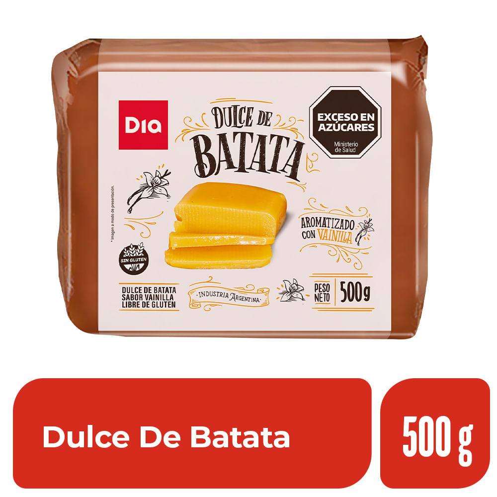Dulce de Batata DIA 500 Gr.
