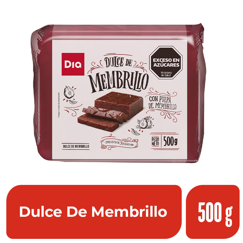 Dulce De Membrillo Dia 500 Gr.